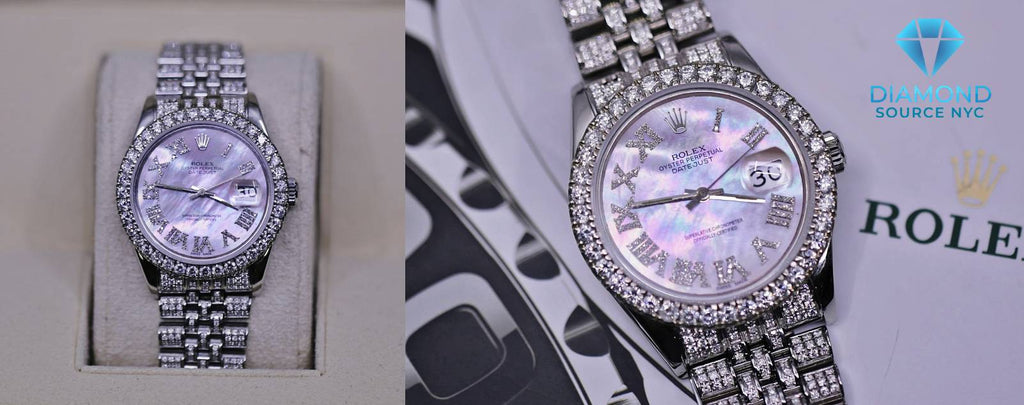 Customer shipping watches for trade-in after receiving instant quotes.