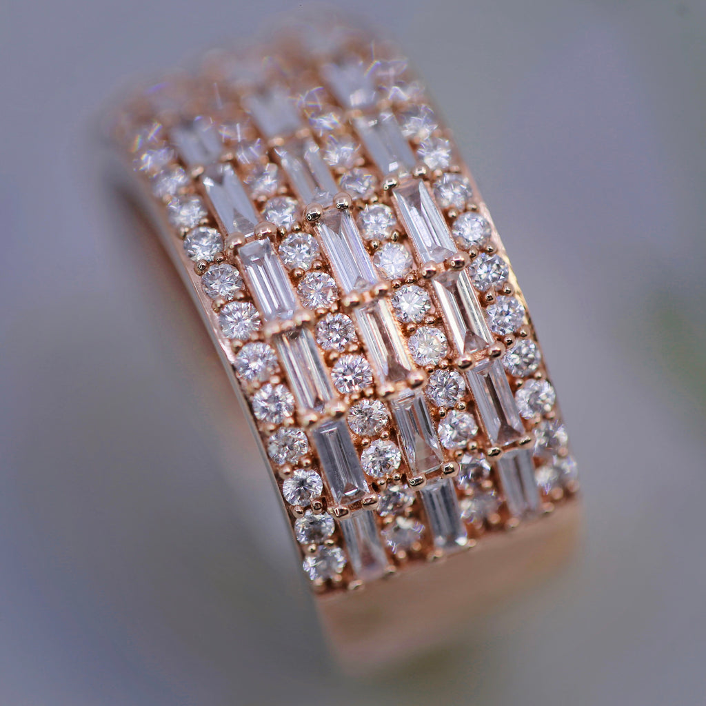 14k Rose Gold Cocktail Ring features 2.27ct. CR-16500