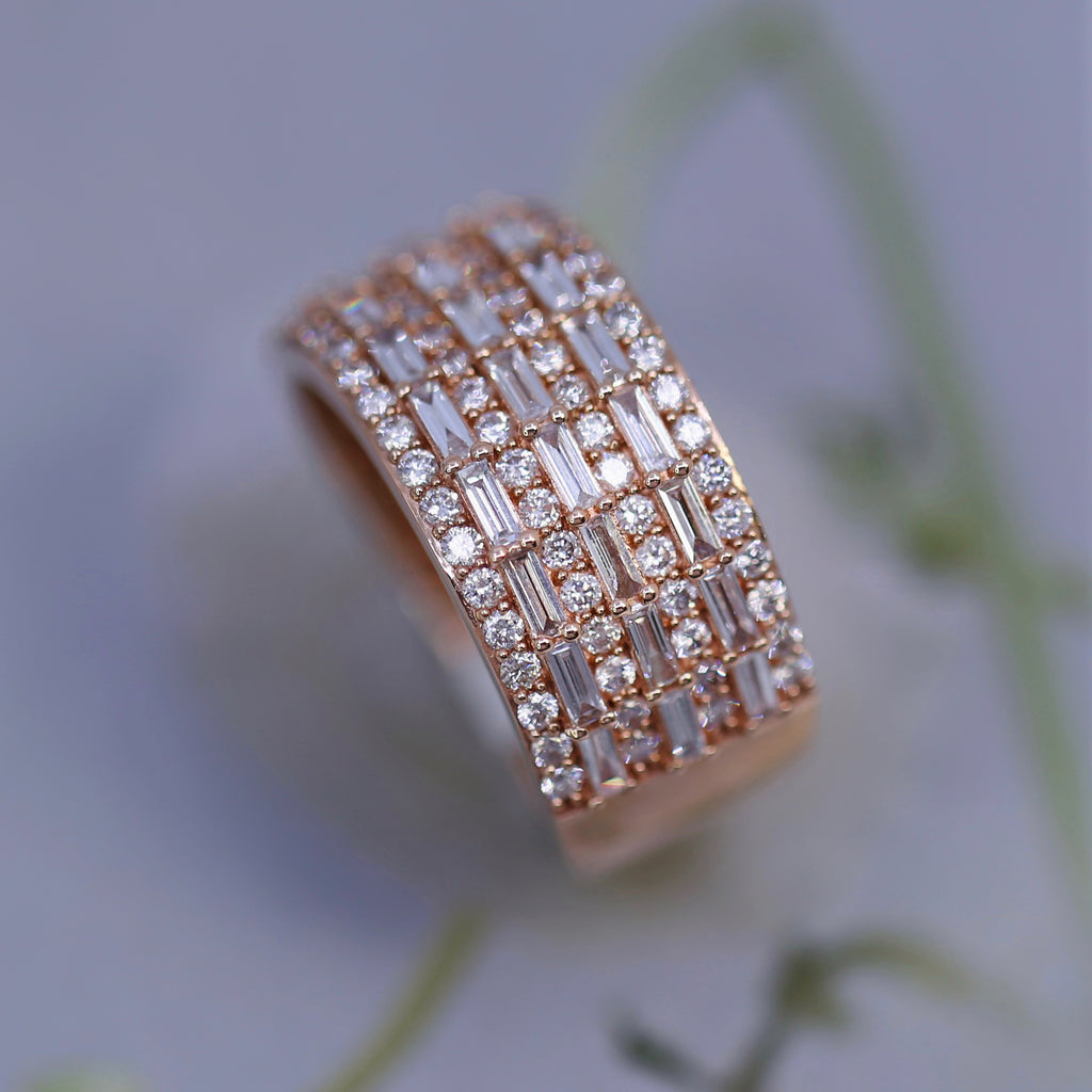 14k Rose Gold Cocktail Ring features 2.27ct. CR-16500