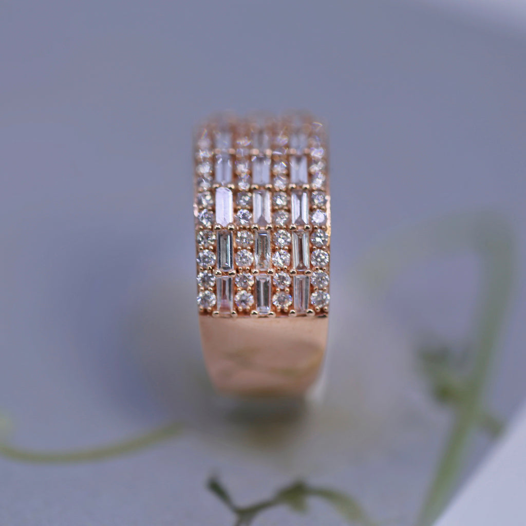 14k Rose Gold Cocktail Ring features 2.27ct. CR-16500