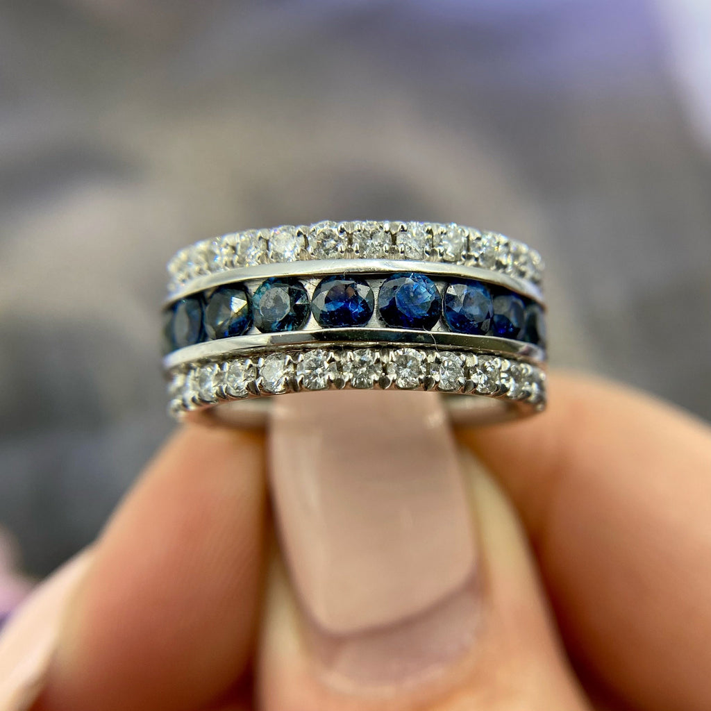 14k White Gold Cocktail Ring features 1.60ct. diamonds 