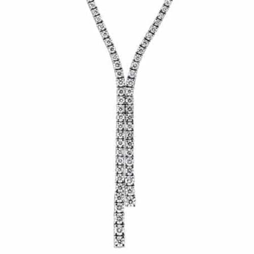 14kt White Gold Fashion Necklace With 9.00ct Diamonds NEC-40500