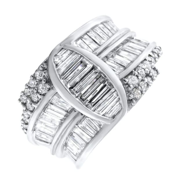 14kt White Gold Fashion Ring of 2.50ct diamonds R-4561500, Main view