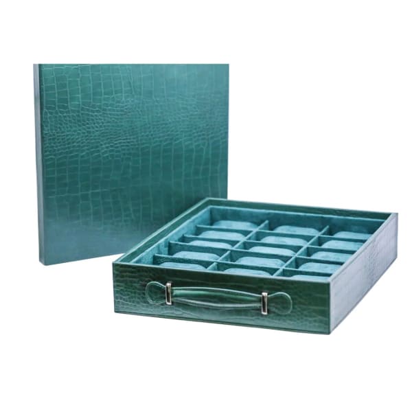 18 Watch Stackable Green Tray