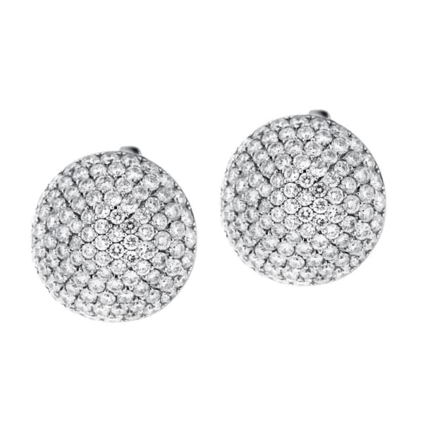 18kt Fancy Earrings With 5.00ct Total Diamonds EAR-174000, Main view