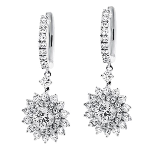 18kt Royal Collection Earrings With 3.45ct Total Diamonds EAR-20150, right