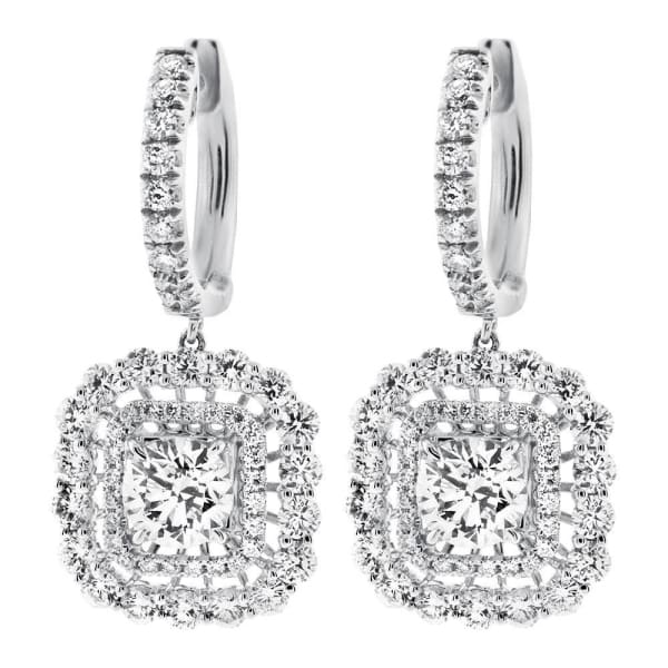 18kt Royal Collection Earrings With 3.75ct Total Diamonds E-20800, right