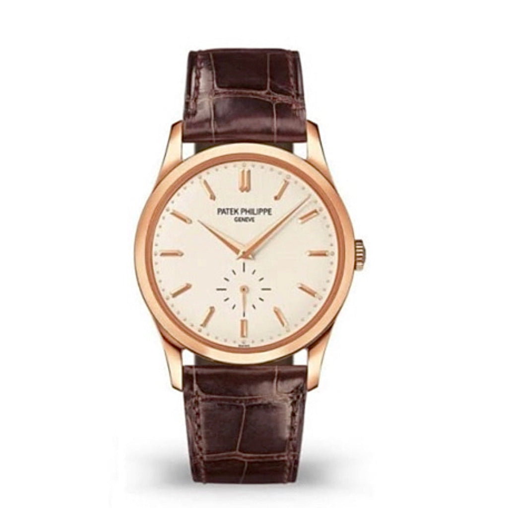 Patek Philippe, Calatrava 18k Rose Gold 5196R-001 with Silvery Gray dial Watch, Ref. #