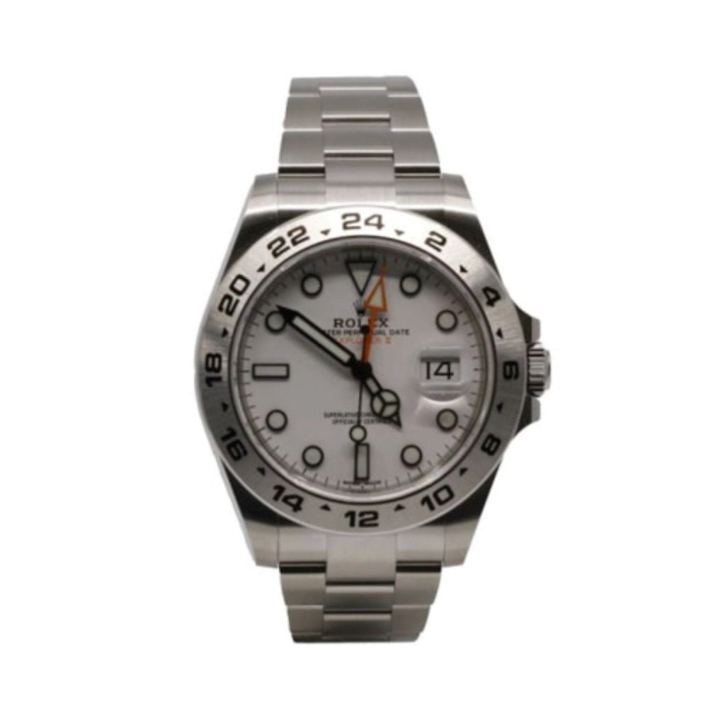 Rolex, Explorer II, 42mm, Stainless Steel, White dial, Watch 216570