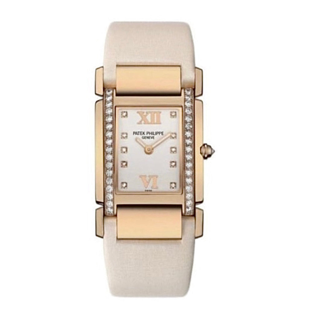 Patek Philippe, Twenty~4, 18k Rose Gold with Timeless White dial Watch, Ref. # 4920R-010