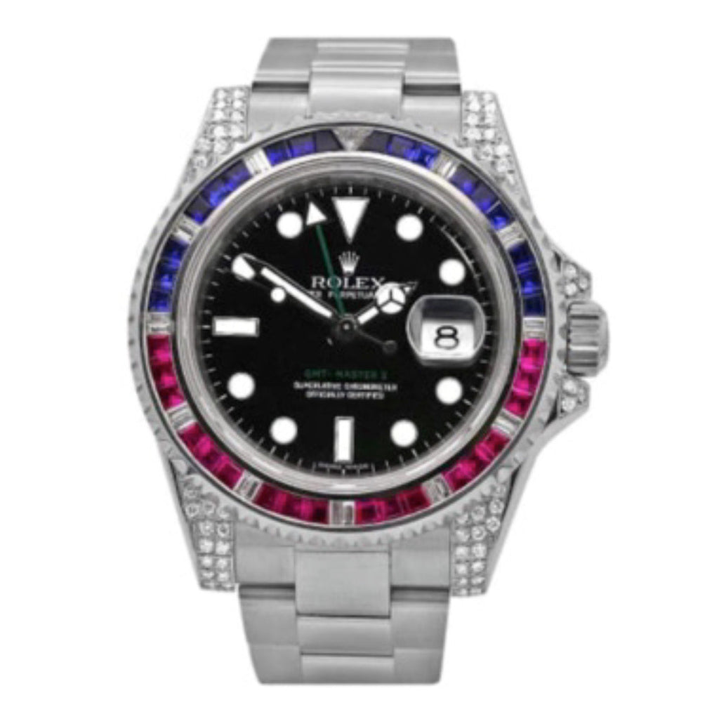 Rolex, GMT-Master II, 40mm, Stainless Steel, Black Dial, 116710LN