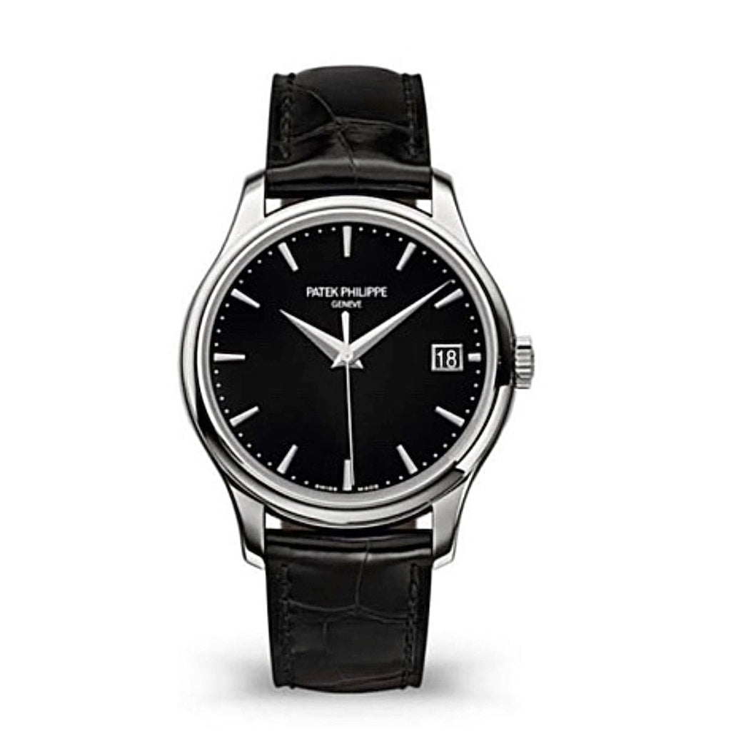 Patek Philippe, Calatrava 18k White Gold 5227G-010 with Black Lacquered dial Watch, Ref. #