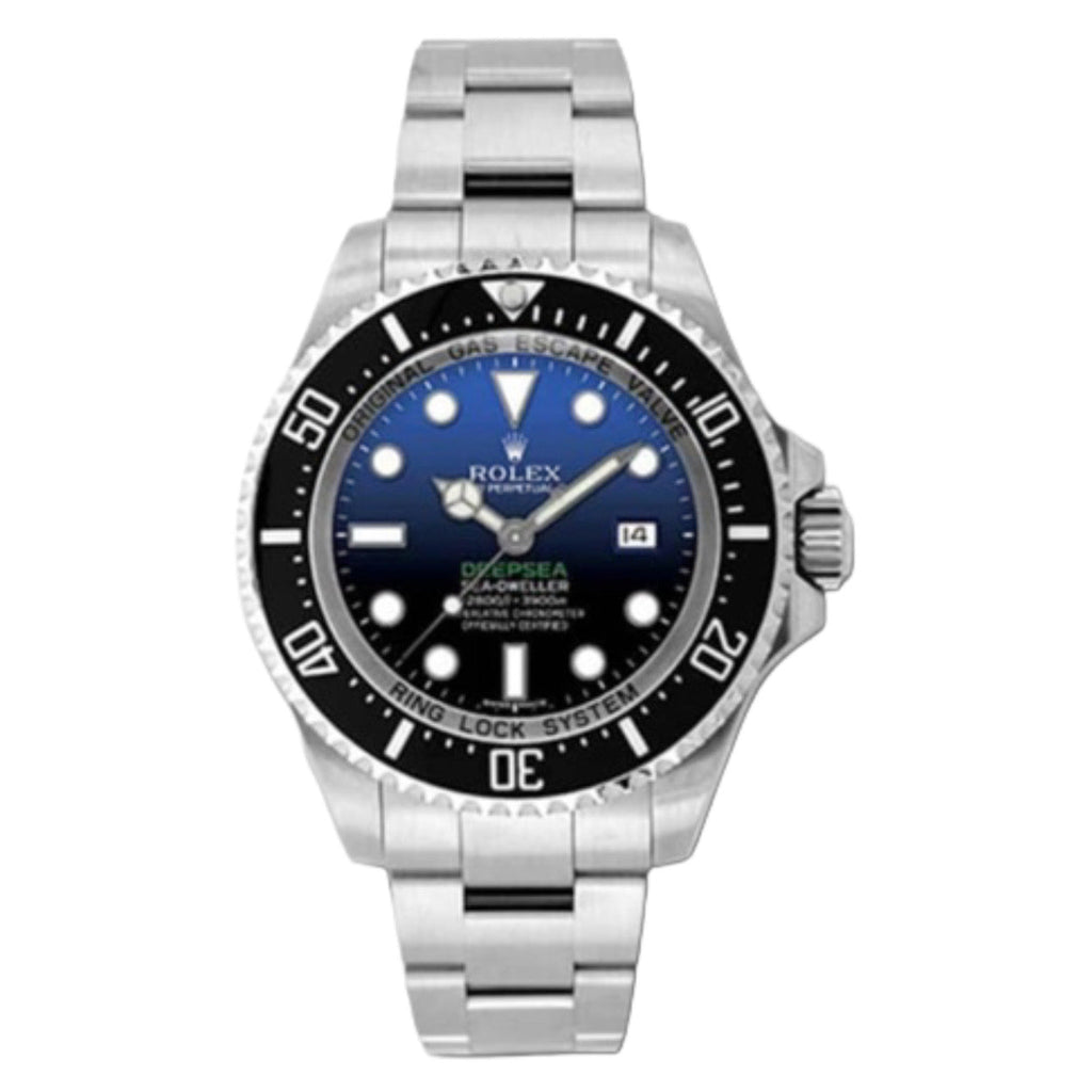 Rolex, Sea Dweller James Cameron DEEPSEA Blue dial Watch Oyster Bracelet Stainless Steel Mens 116660dbl