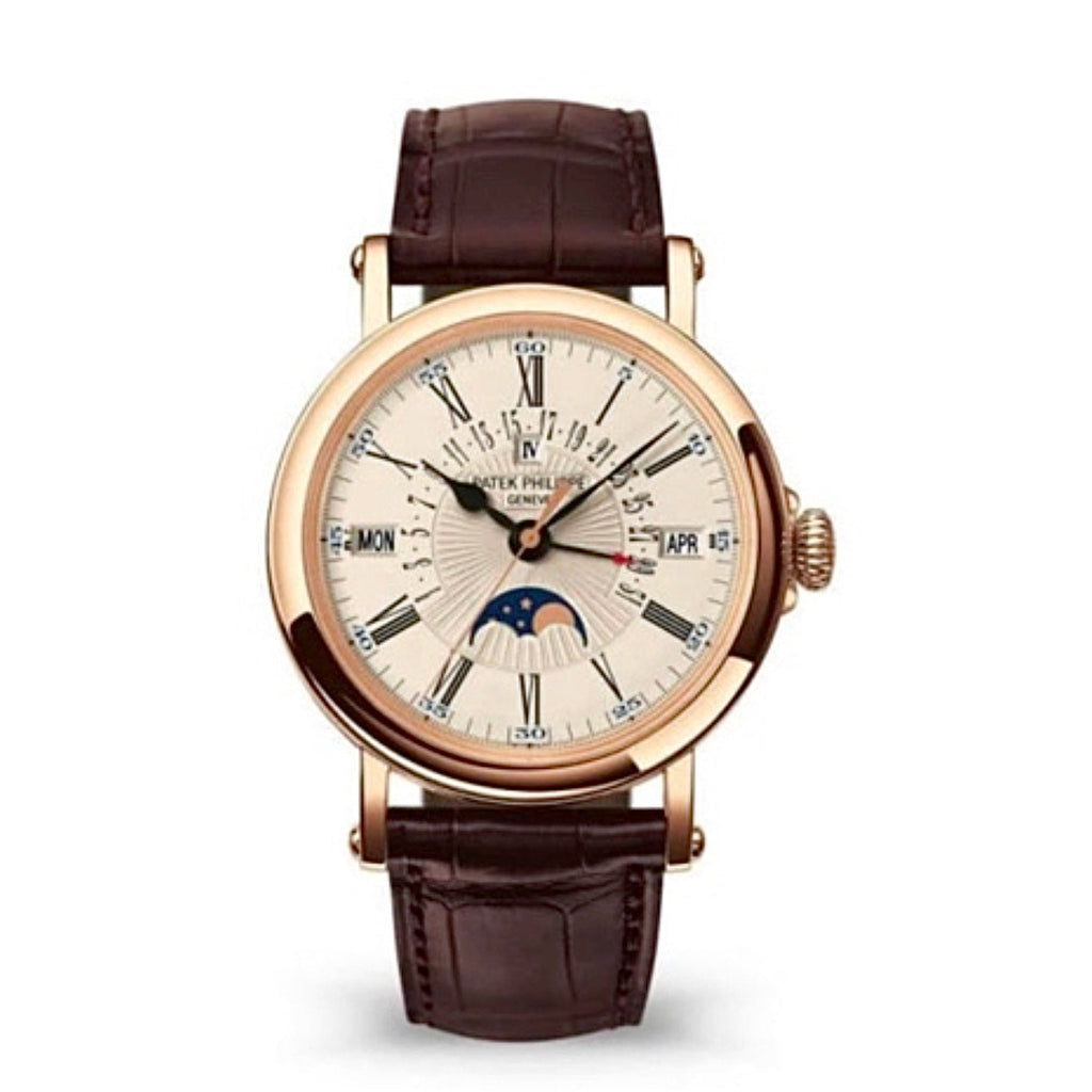 Patek Philippe, Grand Complications, 18k Rose Gold with Opaline, white dial Watch, Ref. # 5159R-001