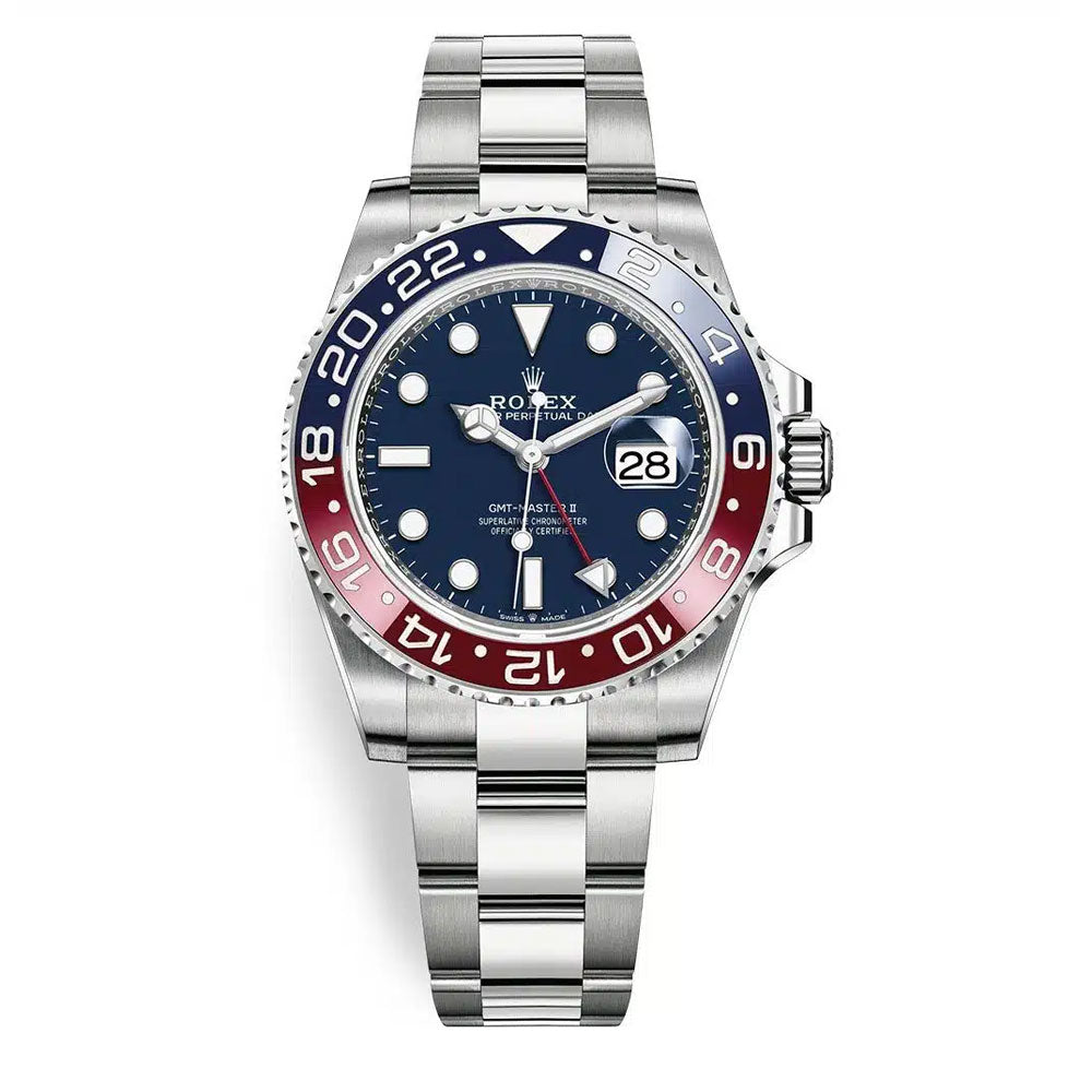 Rolex, GMT-Master II Pepsi Blue Dial Reference # 126719blro-0003