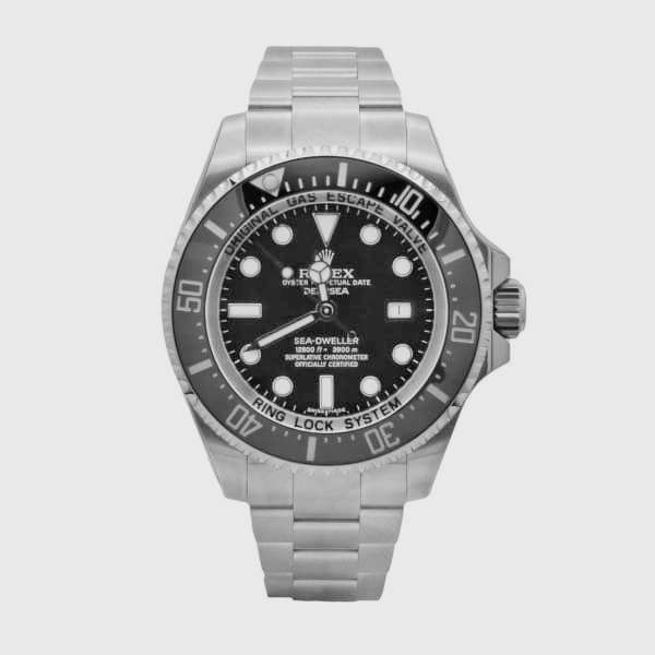 Rolex, Sea-Dweller, 44mm, Stainless Steel, Black dial, Watch 116660