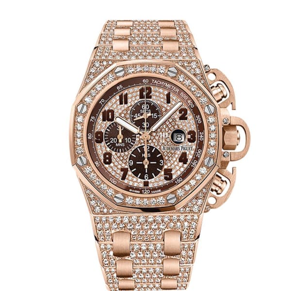 Audemars piguet 2025 or rose diamant