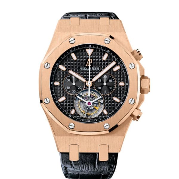 Audemars piguet royal shop oak tourbillon rose gold