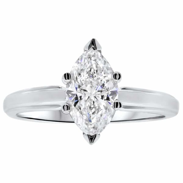 Beautiful solitaire engagement ring with 1.18CT marquise diamond S-172800