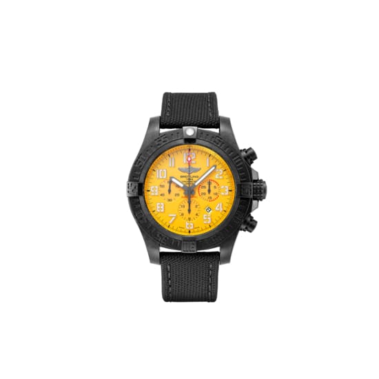 Breitling, Avenger Hurricane 12H, Exclusive Ultralight Polymer Breitlight, 50mm, Yellow dial Watch, Ref. #  XB0170E41I1W1