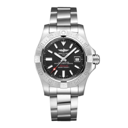 Breitling, Avenger II Seawolf, Stainless Steel, 45mm, "Volcano Black" dial Watch, Ref. # A17331101B1A1