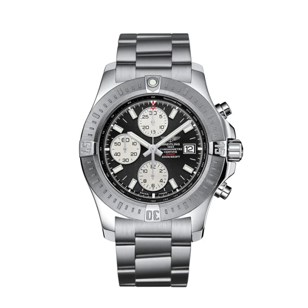 Breitling, Colt Chronograph Automatic Black Dial Stainless Steel Watch, Ref. # A1338811-BD83SS