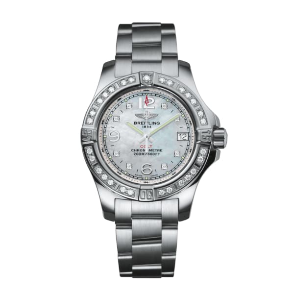 Breitling Colt Lady, Stainless Steel, 33mm, Mother-of-Pearl Dial, A77388531A1A1
