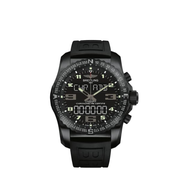 Breitling, Men’s COCKPIT B50, 46mm, DLC-Coated Titanium, Black dial Watch, Ref. # VB5010221B1S1