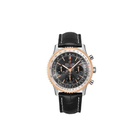 Breitling Navitimer B01 Chronograph 43, Stainless Steel and 18K Red Gold, Anthracite dial, 43mm, UB0121211F1P2