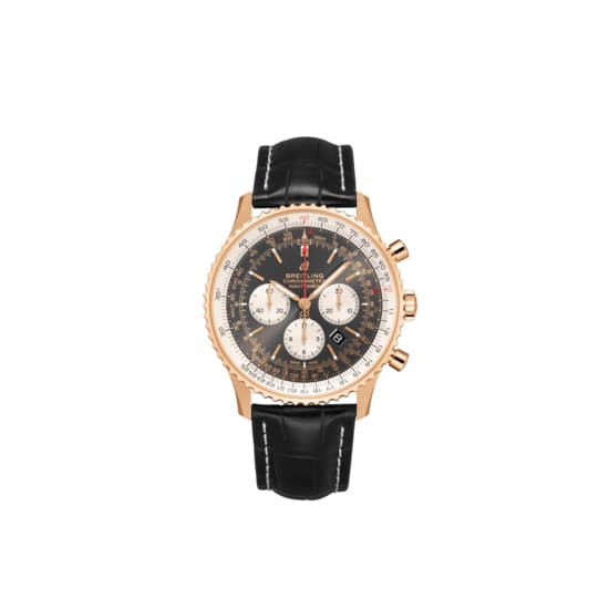 Breitling, Navitimer B01 Chronograph 46, 18K Rose Gold, Anthracite dial, 46mm Watch, Ref. # RB0127121F1P2