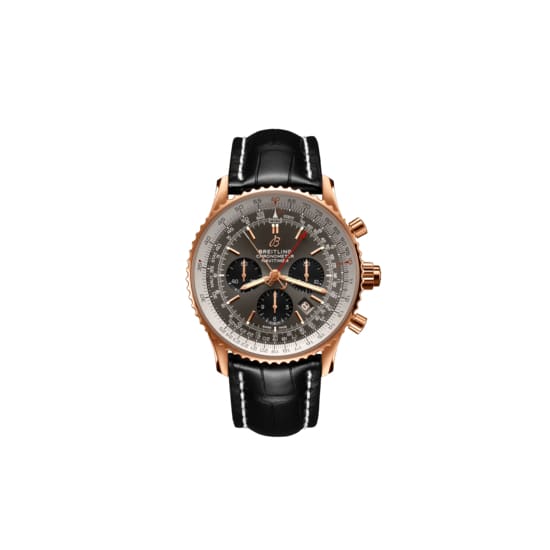 Breitling Navitimer B03 Chronograph Rattrapante 45, 18K Rose Gold, Anthracite dial, 45mm, RB0311E61F1P1