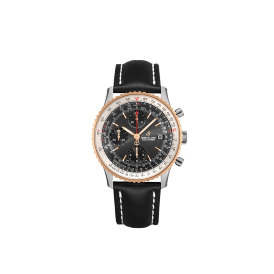 Breitling, Navitimer Chronograph 41, Stainless Steel and 18K Red Gold, Black dial, 41mm Watch, Ref. # U13324211B1X2
