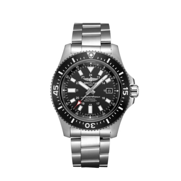 Breitling, Superocean 44 Special, Stainless Steel, Black dial Watch, Ref. #  Y17393101B1A1