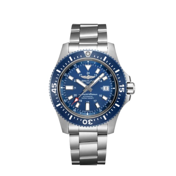 Breitling, Superocean 44 Special, Stainless Steel, Blue dial Watch, Ref. # Y17393161C1A1, Dial