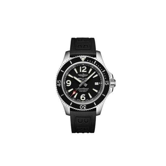 Breitling superocean 42 black sale