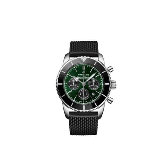 Breitling Superocean Heritage B01 Chronograph 44 Limited Edition, Stainless Steel, 44mm, Green dial, AB01621A1L1S1