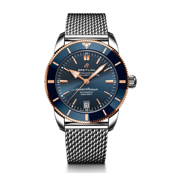 Breitling, Superocean Heritage B20 Steel Blue Dial Watch, Ref. # UB2010161C1A1