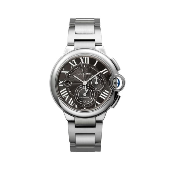 Cartier, Ballon Bleu Black Dial Chronograph Mens Watch, Ref. # W6920025