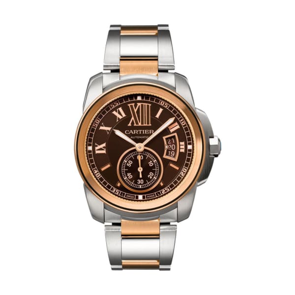 Cartier Calibre de Cartier Chocolate Brown Dial W7100050