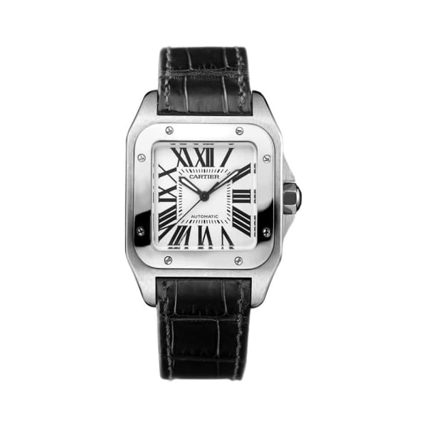 Cartier, Santos 100 Stainless Steel Medium Watch, Ref. # W20106X8
