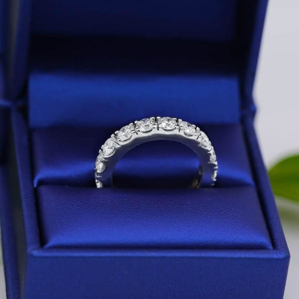 Charming Eternity band with 4.00ct of Round Diamonds ET-20275, Ring in packing
