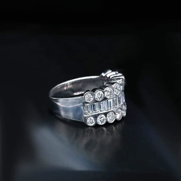 Charming Fashion Diamond Ring RN-18400, side