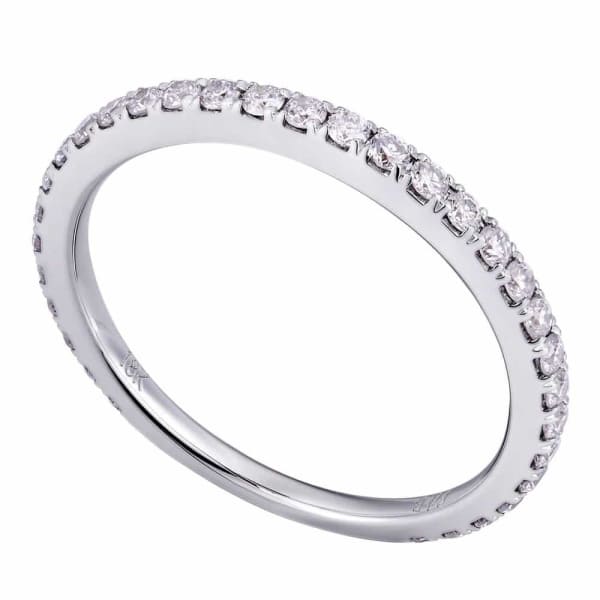 Classic and delicate design 18K white gold with .35ct diamonds KR09287B150, Main view