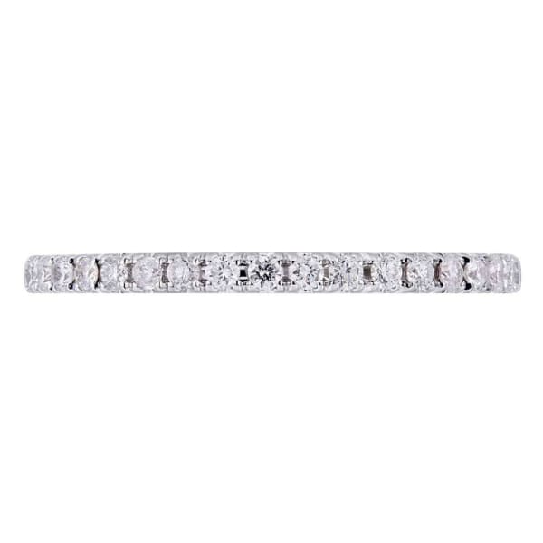 Classic and simple design this sparkling 18K white gold band with dazzling .22ct diamonds KR11936A1