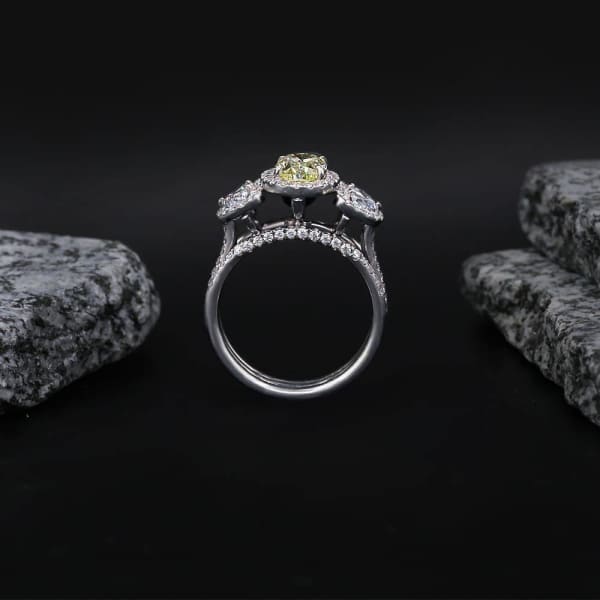 Cocktail Ring with 3.50 ct of Total Diamond Weight RN-178000, Profile