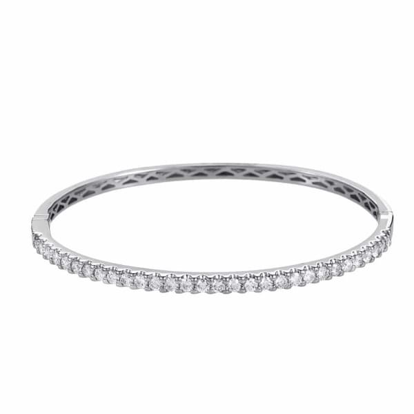 Diamond bangle bracelet 4.00 ct tdw ALB-9300
