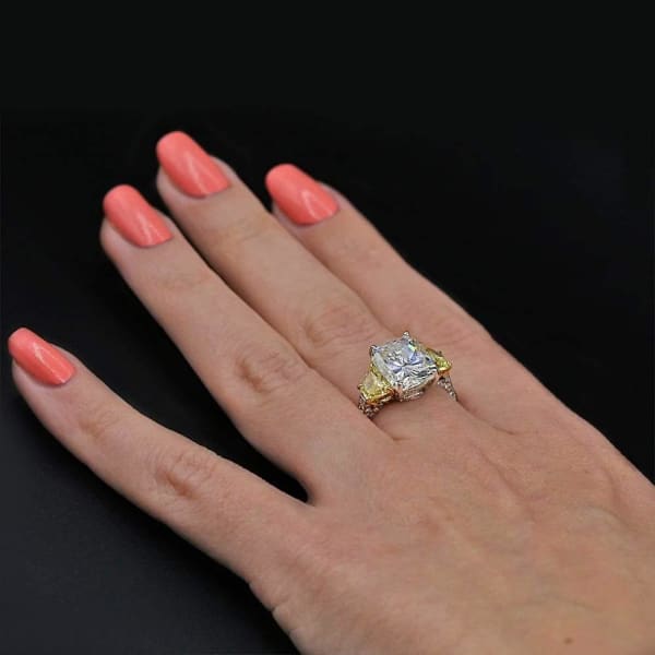 Engagement Ring with 7.52 ct of Total Diamond Weight RN-142500