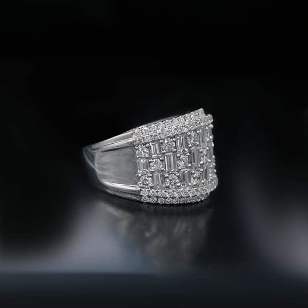 Fashion Diamond Ring 10261, side