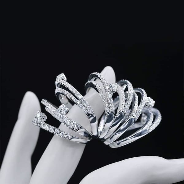 Fashion Ring with 3.72 ct of Total Diamond Weight 10253, side