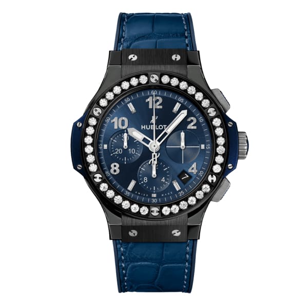 Hublot, Big Bang Ceramic Blue Diamonds Watch, Ref. # 341.CM.7170.LR.1204